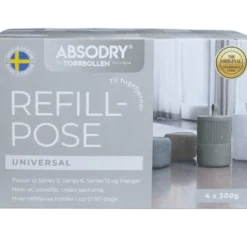 Absodry Duo Family fugtfjerner S3 300 g 4 stk.