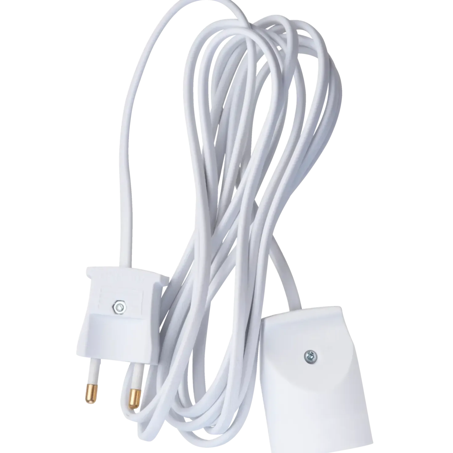 Adaptorkabel m/børnesikring 3 m hvid