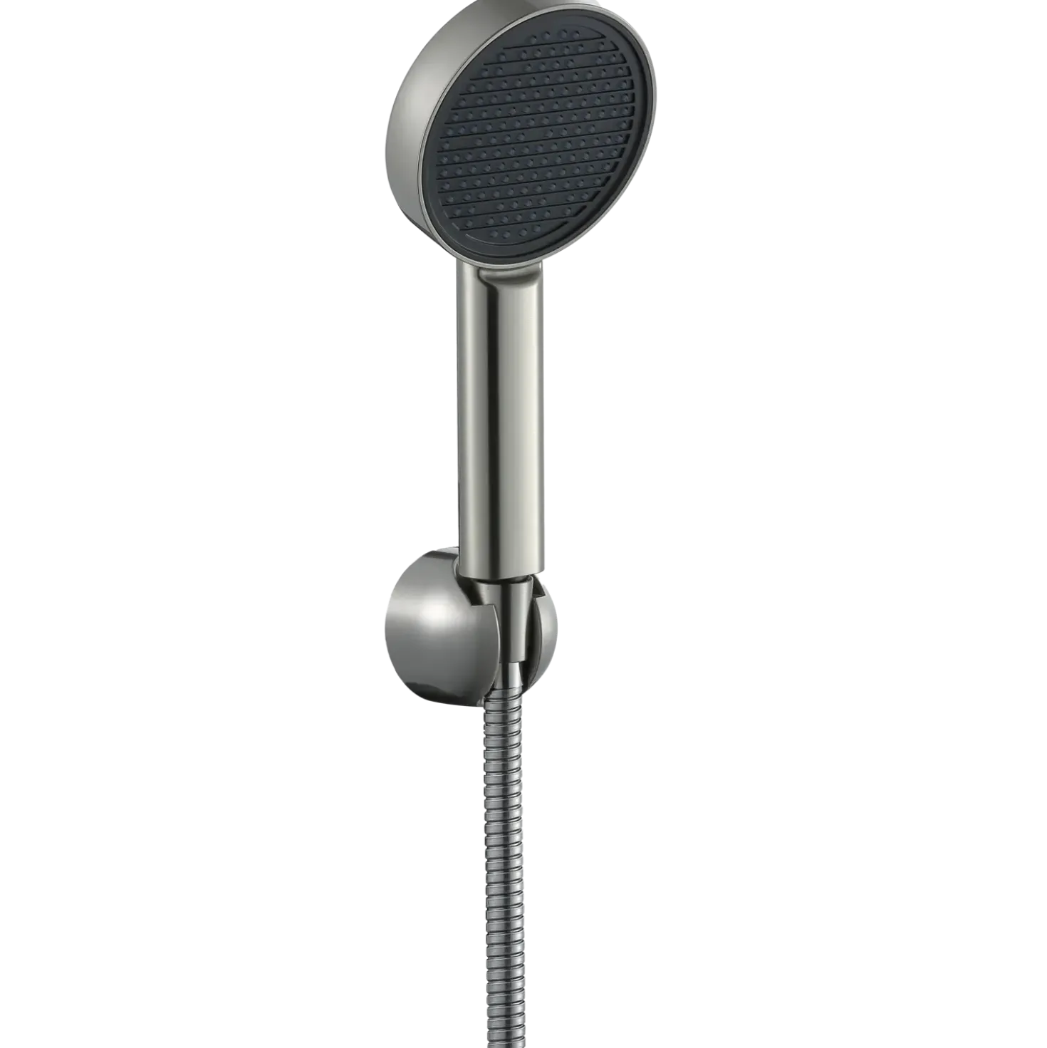 ADORA® Fons 105 håndbruser med 1,5 m slange stål look