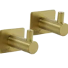 ADORA® håndklædekroge 4 cm guld 2 stk.