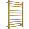 ADORA® håndklædetørrer 78x50 cm rustfrit stål, børstet guld