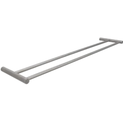 Adora Steel dobbelt håndklædestang, 60 cm