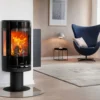 Aduro 22.3 Lux brændeovn på piedestal m/Aduro-tronic
