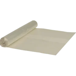 Affaldssække transparent 90 liter rulle m/10 stk.