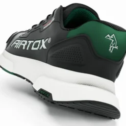 Airtox FL4 sikkerhedssko sort/militærgrønt str. 43