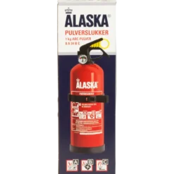 Alaska pulverslukker 1 kg