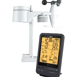 Alecto WS-4700 Professionel vejrstation med trådlås sensor sort