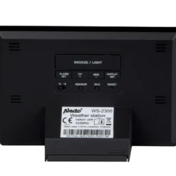 Alecto WS-2300 vejrstation med trådlås sensor sort