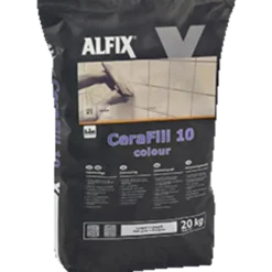 Alfix CeraFill 10 Colour 20 kg lysegrå
