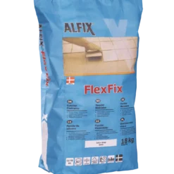 Alfix FlexFix fliseklæber 18 kg grå