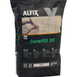 Alfix Rustiqfuge CeraFill 20, klinkefuge 20 kg grå