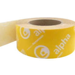 Alpha dampspærretape gul 50mm x 25m