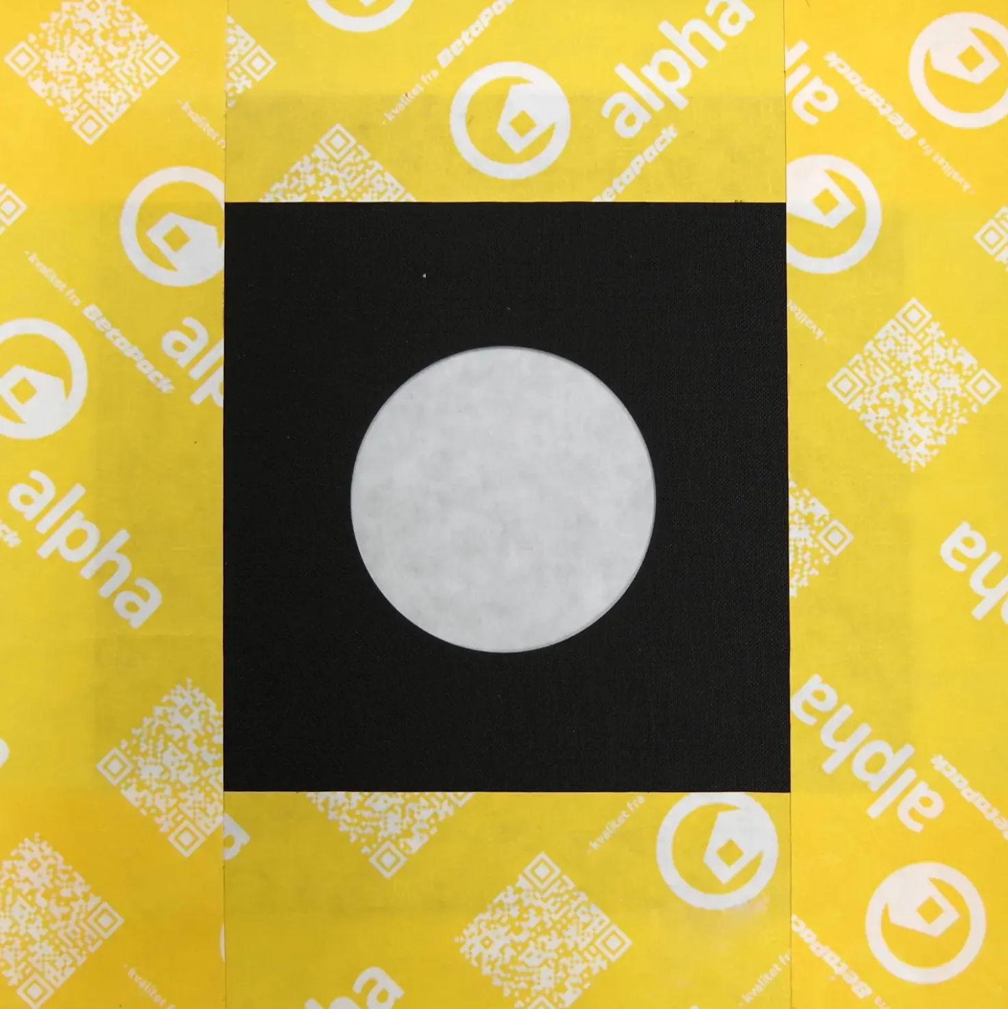 Alpha pl-manchet med tape Ø50-90mm