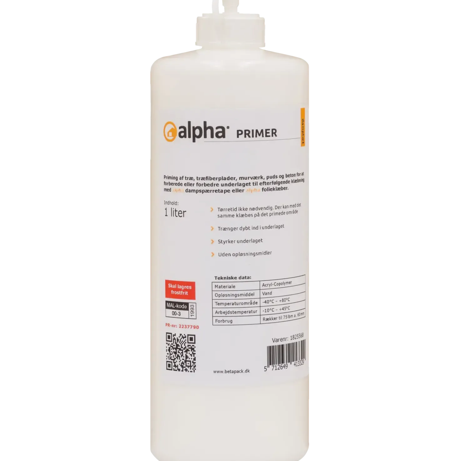 Alpha primer damptæt 1000 ml