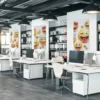 Art-Acoustic akustikbillede Emoji III 9x600x1200 mm hvid
