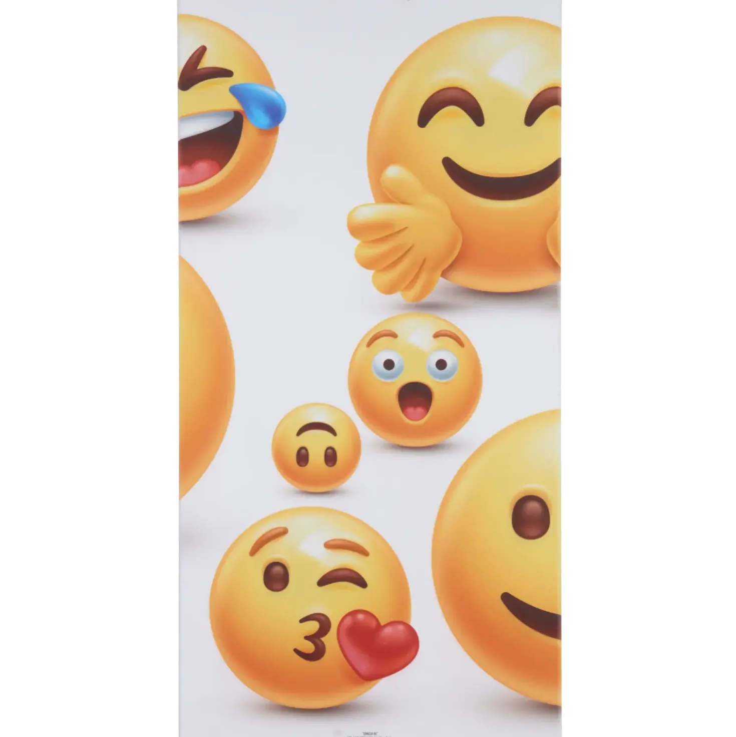 Art-Acoustic akustikbillede Emoji III 9x600x1200 mm hvid