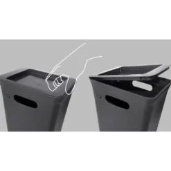 Avedøre-waste låg sort 10 L