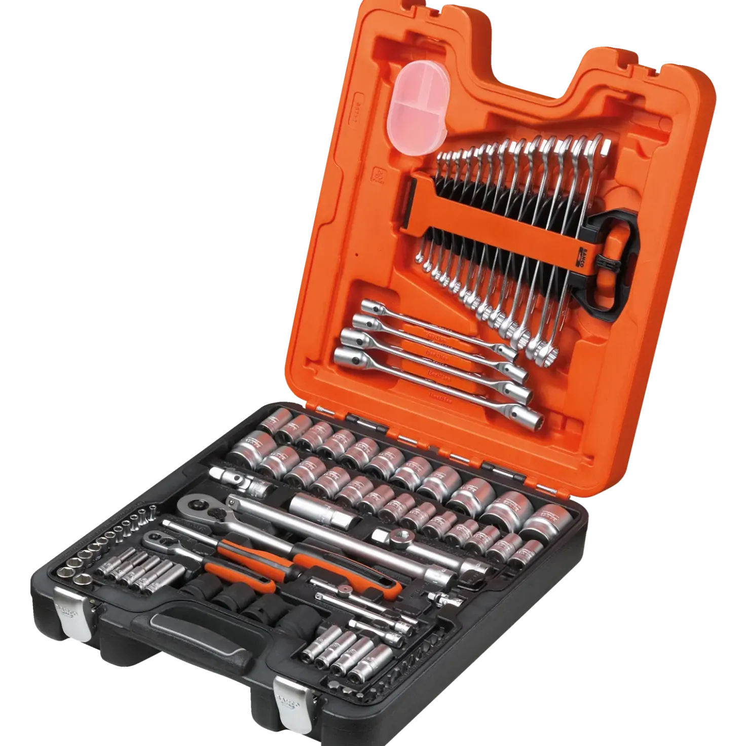Bahco S87+7 topnøglesæt 1/4" og 1/2" - 94 dele