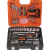 Bahco S910 topnøglesæt 1/4" og 1/2" - 92 dele