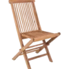 Bali stol foldbar teaktræ