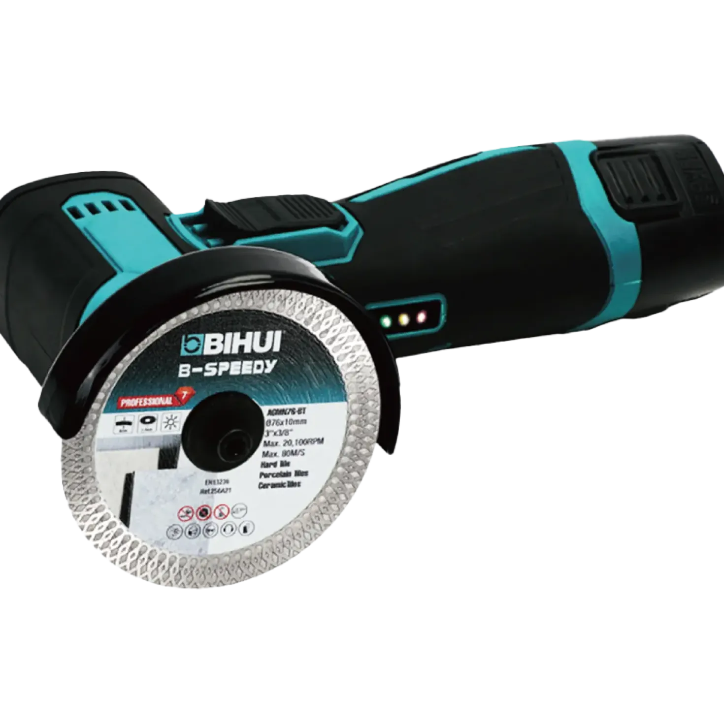 BIHUI vinkelsliber akku 76 mm