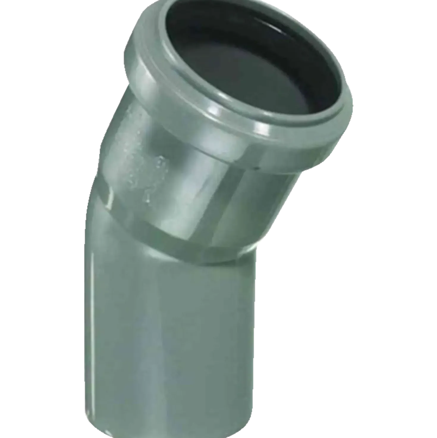 Bøjning PP 110 mm x 30° grå
