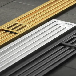 Blücher Art Deco baderumsrende rustfri 700 mm