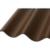 Bølgeplade B7 FK mokka 1100 x 570 mm