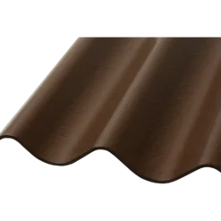 Bølgeplade B7 FK mokka 1100 x 570 mm