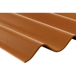 Bølgeplade B7 FK teglrød 1100 x 570 mm