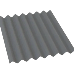 Bølgeplade B6-S FK 1090x1180 mm grå