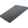 Bølgeplade B6-S HJ/HU sortblå 1090x1180 mm