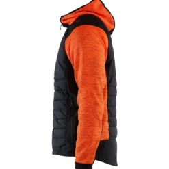Blåklæder hybrid jakke high-vis orange/sort str. 2XL