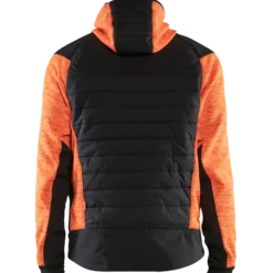Blåklæder hybrid jakke high-vis orange/sort str. 2XL