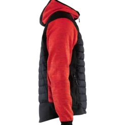 Blåklæder hybrid jakke rød/sort str. 3XL