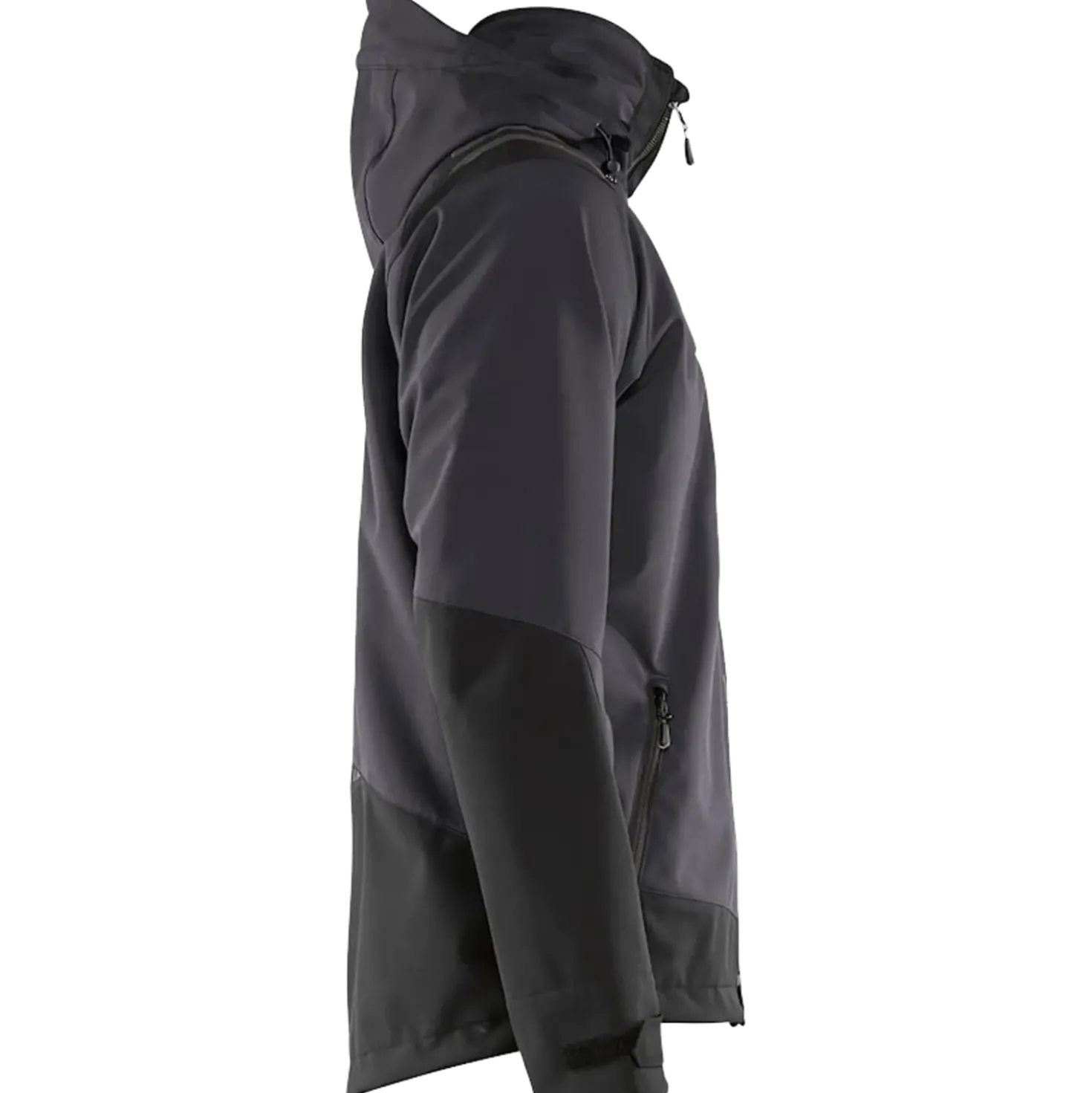 Blåklæder softshell jakke mørk grå/sort str. XS