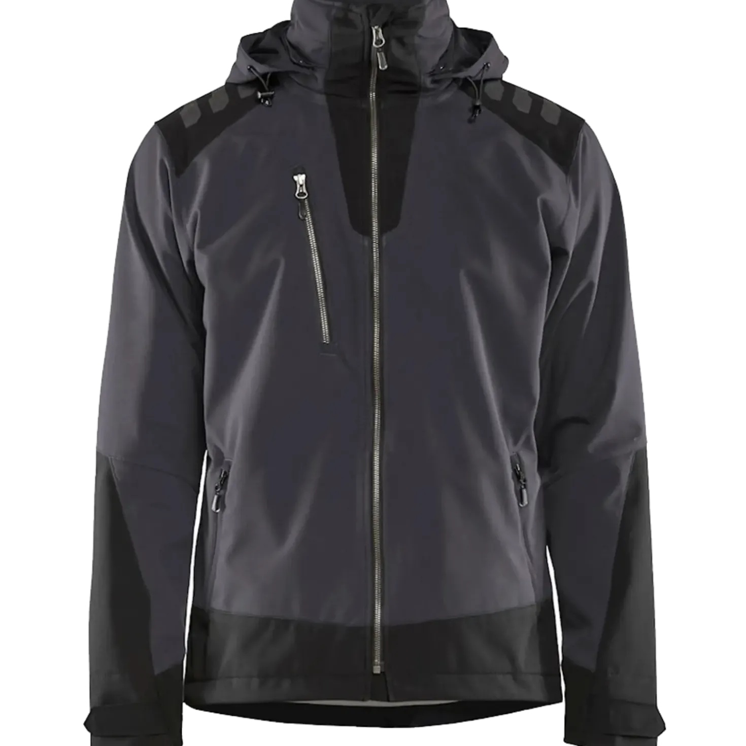 Blåklæder softshell jakke mørk grå/sort str. XS