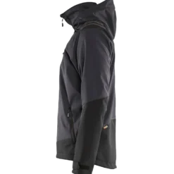 Blåklæder softshell jakke mørk grå/sort str. XS