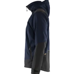 Blåklæder softshell jakke mørk marineblå/sort str. L