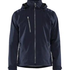 Blåklæder softshell jakke mørk marineblå/sort str. L