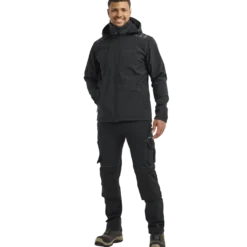 Blåklæder softshell jakke sort/sort str. L