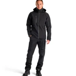 Blåklæder softshell jakke sort str. 2XL