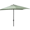 Blokhus parasol 3x3 m u/tilt grøn