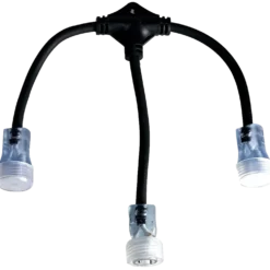 Blue Electric Flex-Line T-splitter
