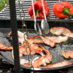 Bon-fire halv bbq pande 29x57 cm