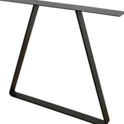 Bordben trapez sort, 710 mm