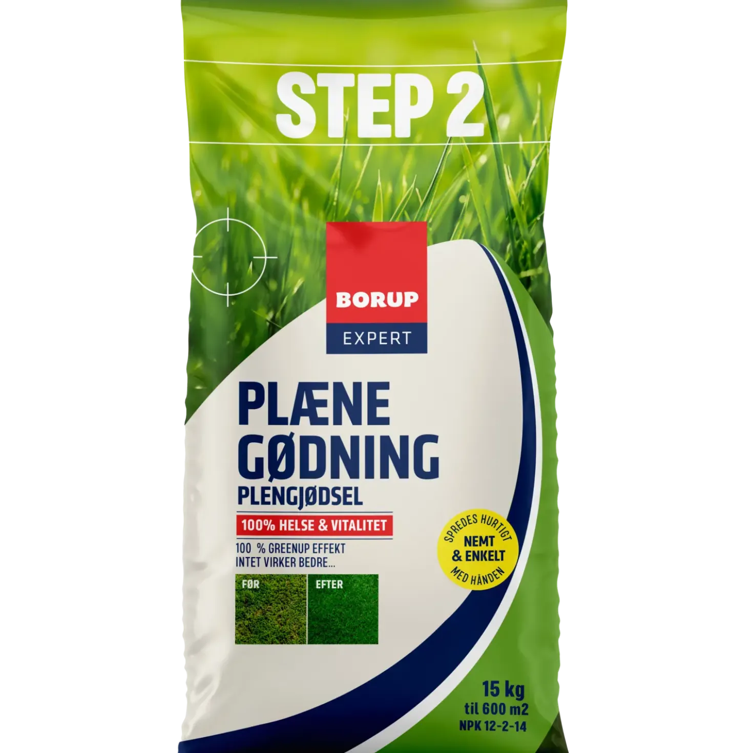 Borup Expert step 2 plænegødning 15 KG