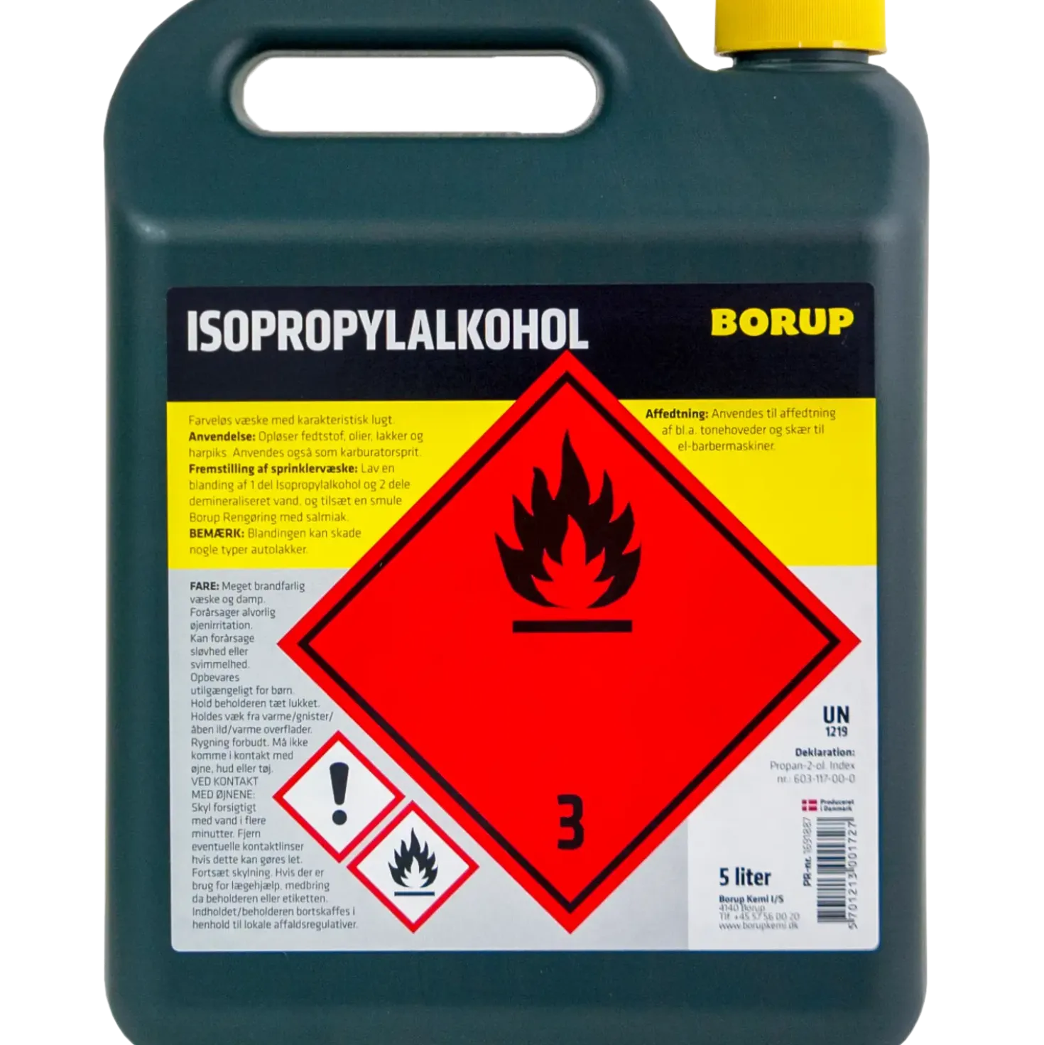 Borup isopropylalkohol 5 L