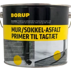Borup mur- og sokkelasfalt sort 4 L