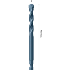 Bosch Centerbor til EXPERT Power Change Plus, TCT, Ø8,5x60x105 mm